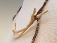 Twisted twig necklace