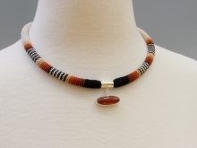 Necklace with carnelian Necklace with carnelian
