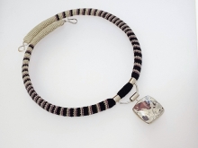 Necklace with porcelain jasper Necklace with porcelain jasper